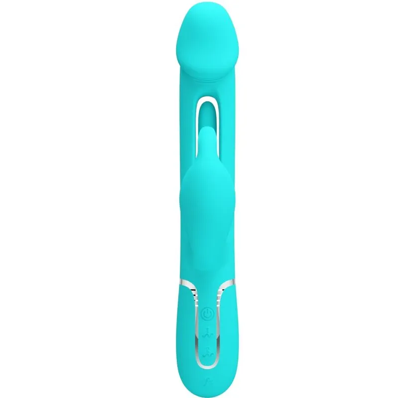 Vibromasseur Rabbit Violet Silicone Usb - Image 11