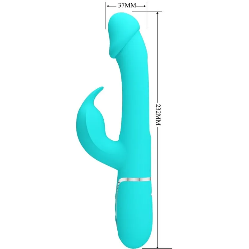 Vibromasseur Rabbit Violet Silicone Usb - Image 6