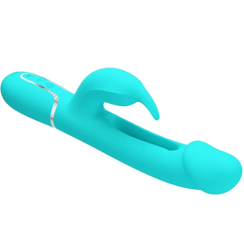 Vibromasseur Rabbit Violet Silicone Usb - Image 7