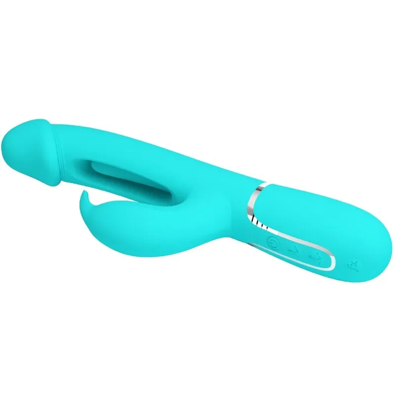 Vibromasseur Rabbit Violet Silicone Usb - Image 8