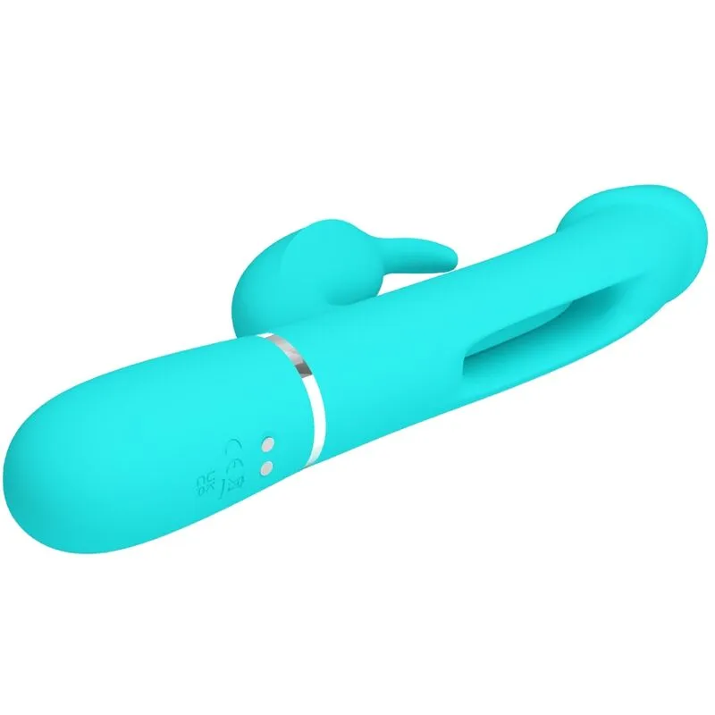 Vibromasseur Rabbit Violet Silicone Usb - Image 9