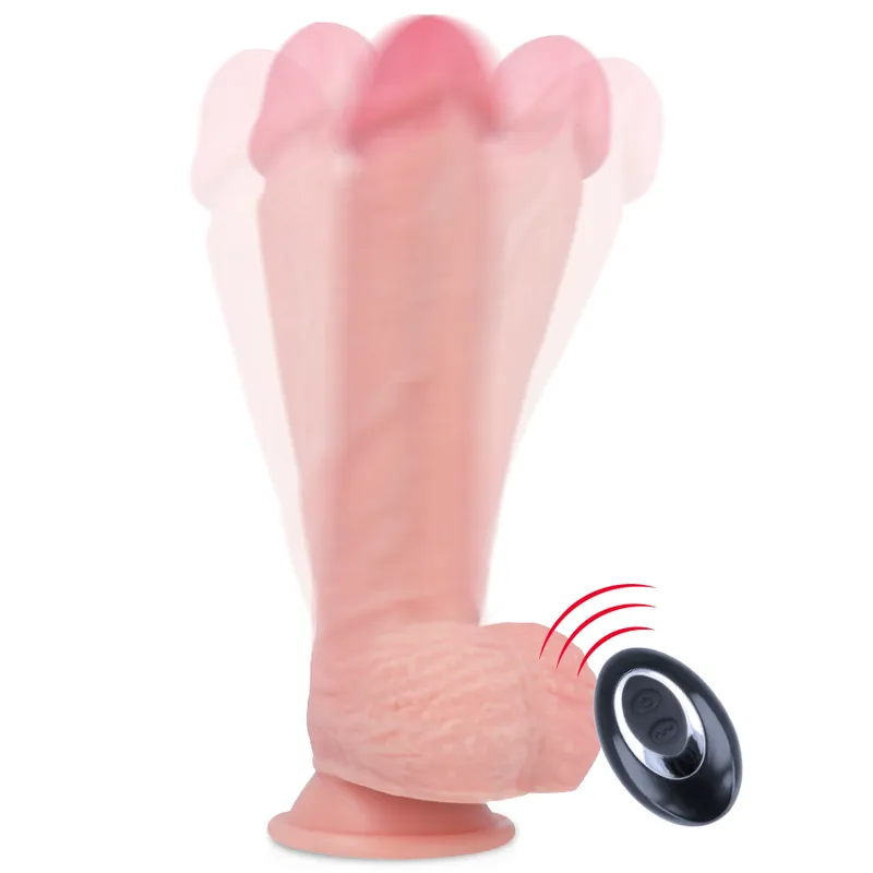 Vibromasseur Réaliste Silicone Télécommandé Waterproof - Image 13