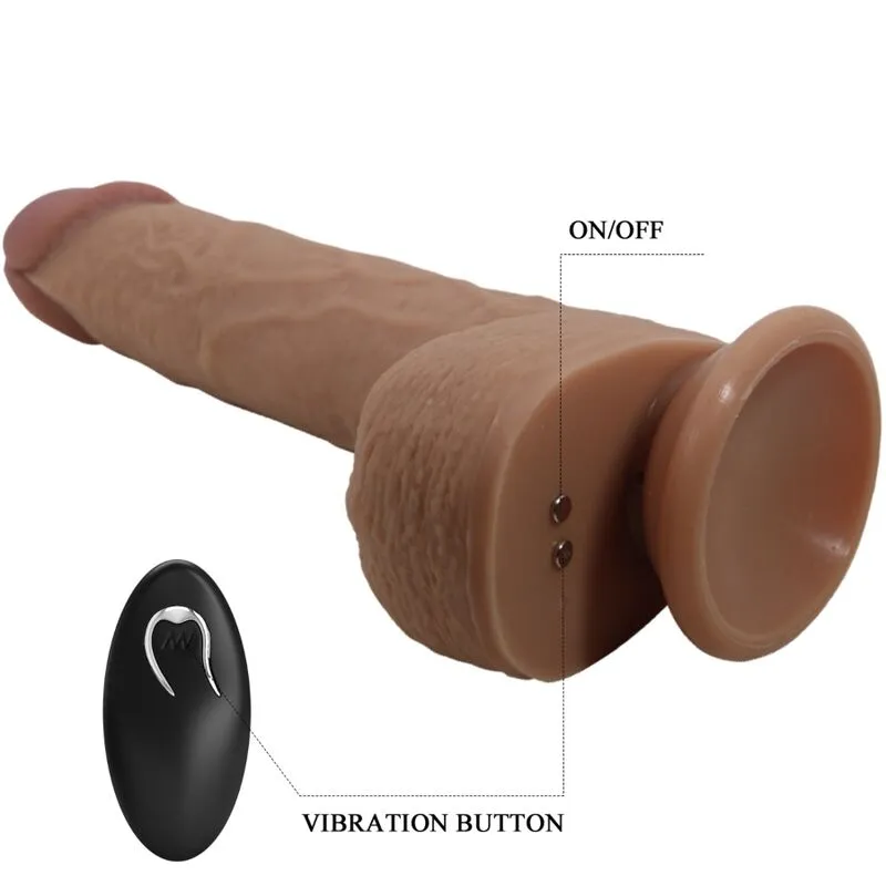 Vibromasseur Réaliste Silicone Ventouse Télécommande - Image 3