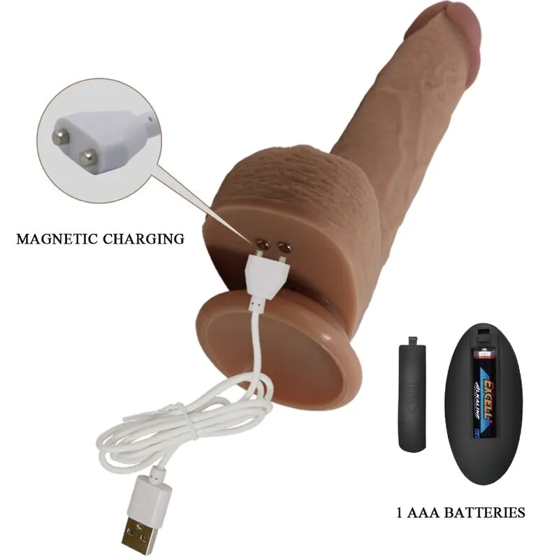 Vibromasseur Réaliste Silicone Ventouse Télécommande - Image 4