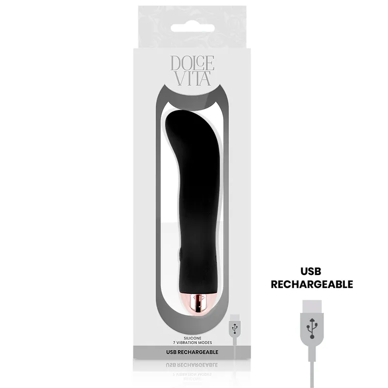 Vibromasseur Rechargeable En Silicone Soyeux - Image 3