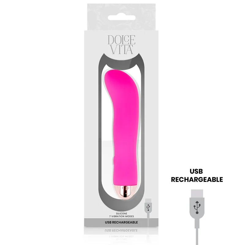 Vibromasseur Rechargeable Silicone Doux Hypoallergénique - Image 3