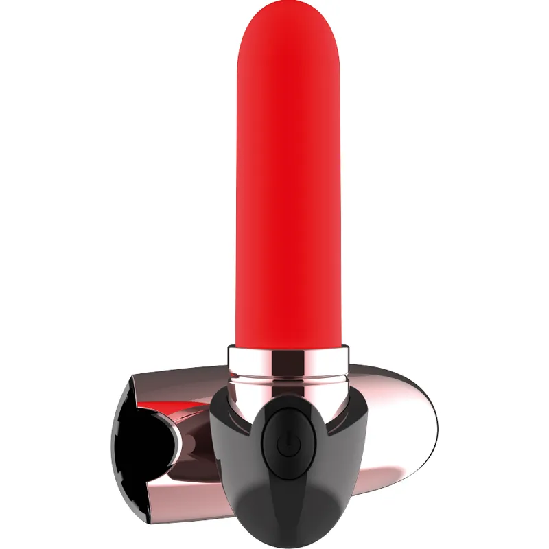 Vibromasseur Rouge À Lèvres Silicone Discret - Image 4