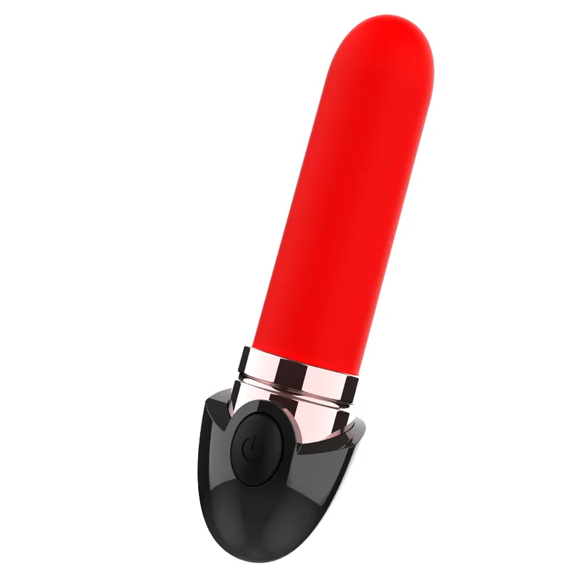 Vibromasseur Rouge À Lèvres Silicone Discret - Image 5