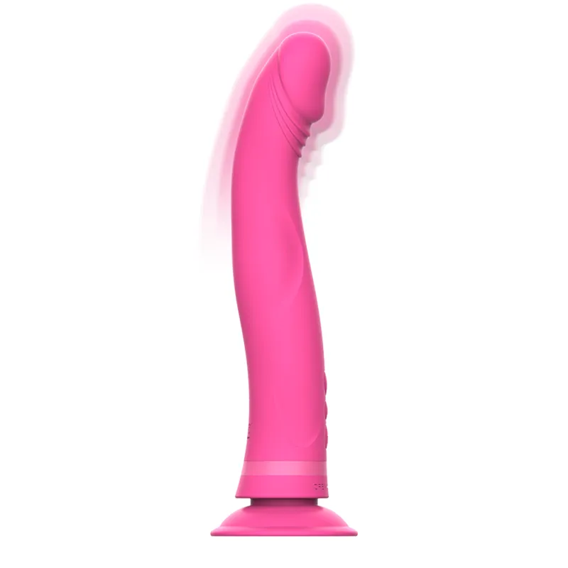 Vibromasseur Silicone Double Densité Ventouse Puissante - Image 2