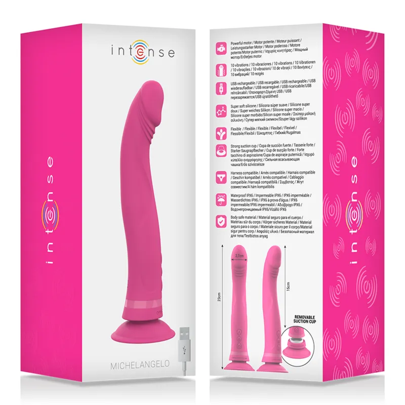 Vibromasseur Silicone Double Densité Ventouse Puissante - Image 7