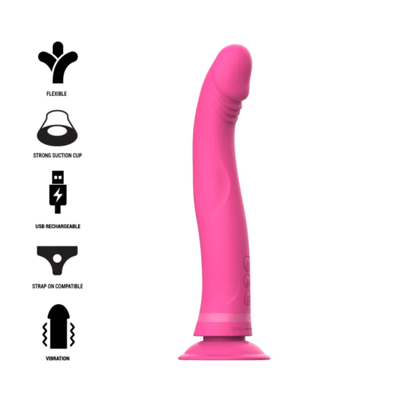 Vibromasseur Silicone Double Densité Ventouse Puissante - Image 8