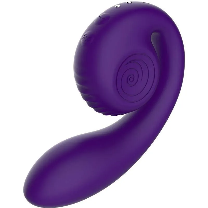 Vibromasseur Silicone Double Stimulation Slide'N'Roll - Image 5