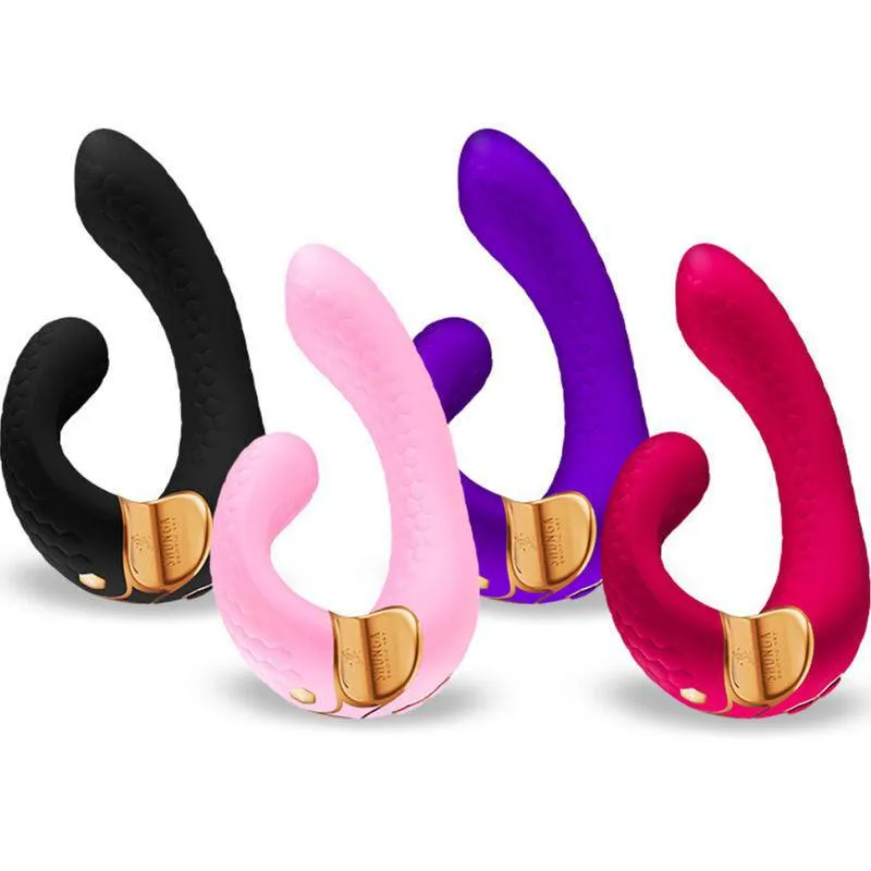 Vibromasseur Silicone Ergonomique Femme Clitoris Point G - Image 4