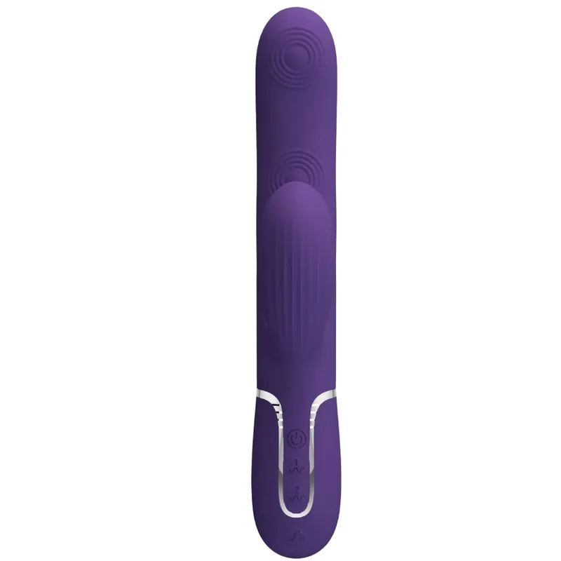Vibromasseur Silicone Étanche Multifonction Violet - Image 10