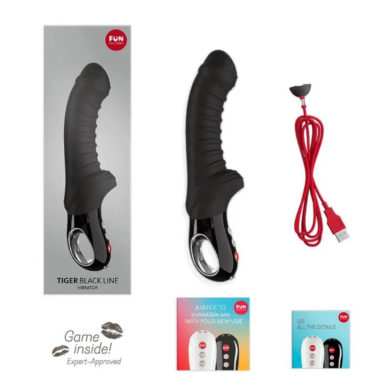 Vibromasseur Silicone Noir Pour Point G Et Prostate - Image 3