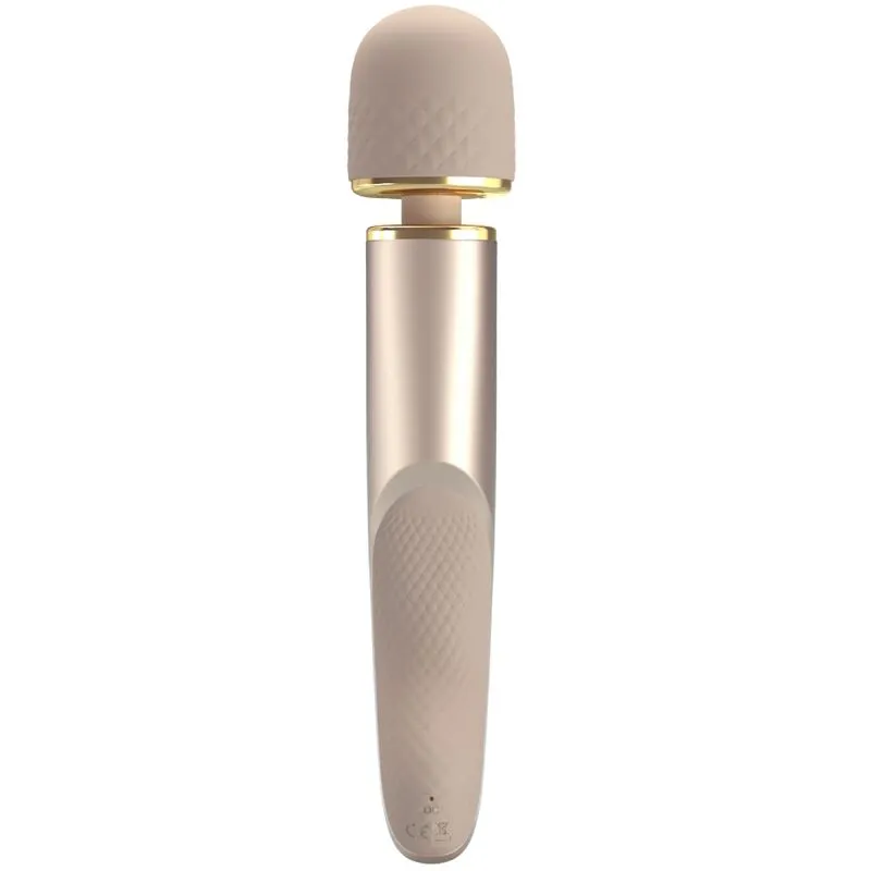 Vibromasseur Silicone Rechargeable Puissant Champagne - Image 7