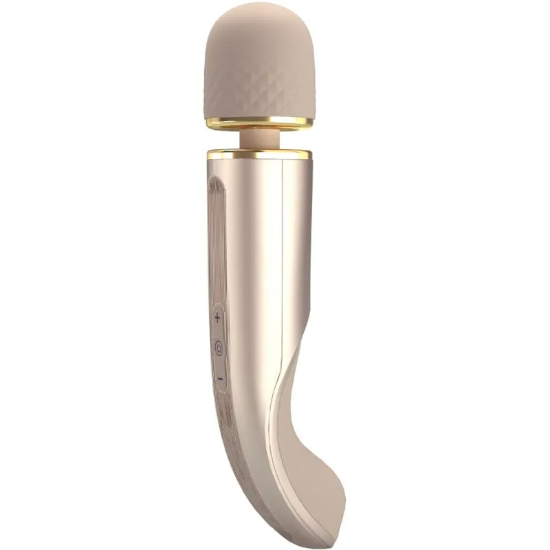 Vibromasseur Silicone Rechargeable Puissant Champagne - Image 9