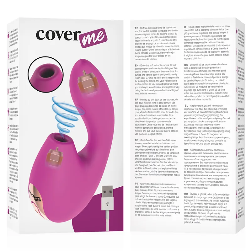 Vibromasseur Silicone Stimulation Clitoridienne Et Point G - Image 2