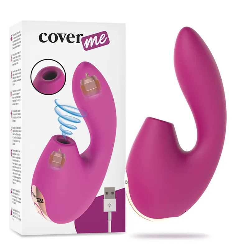 Vibromasseur Silicone Stimulation Clitoridienne Et Point G - Image 9
