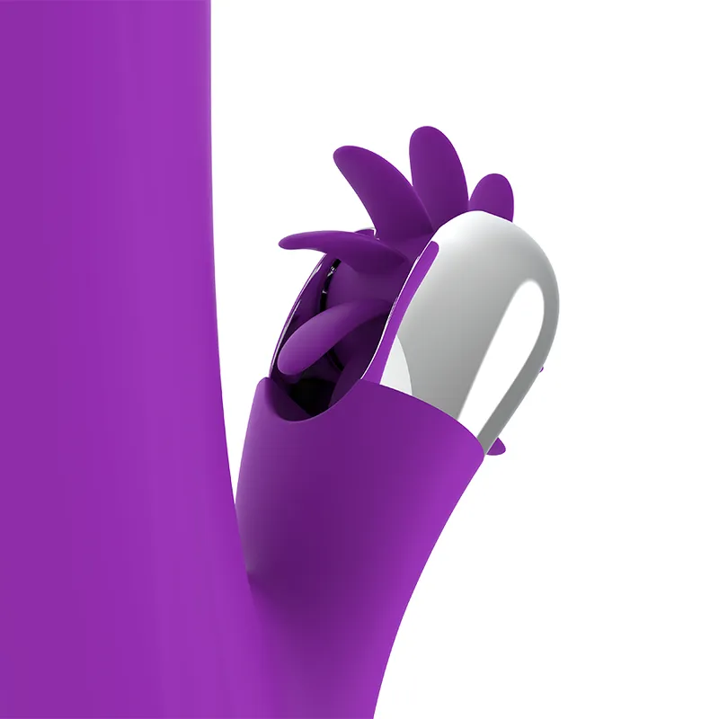 Vibromasseur Silicone Ultra Doux Stimulation Clitoridienne - Image 2