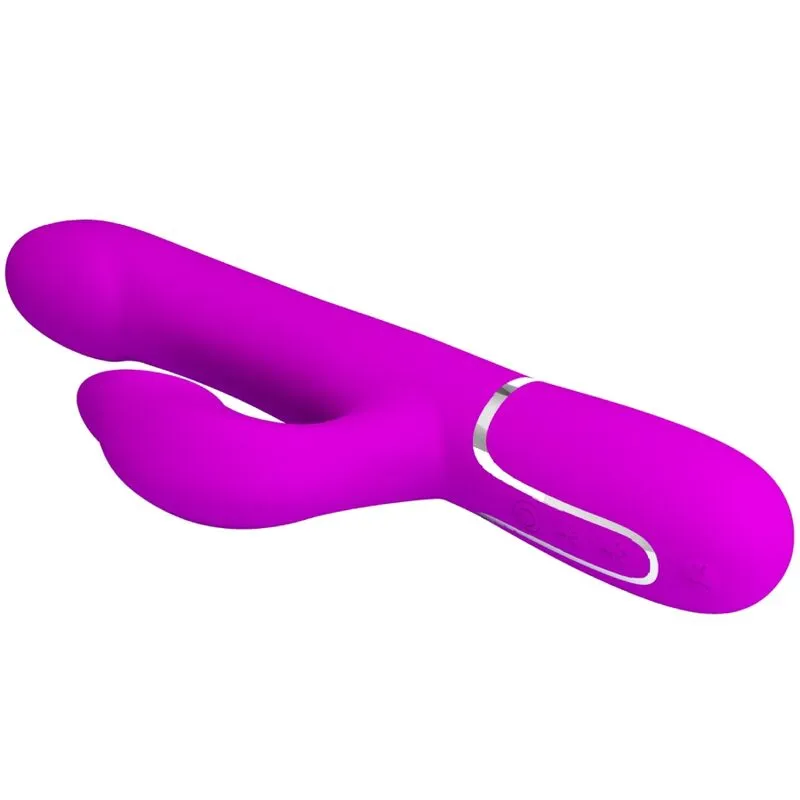 Vibromasseur Silicone Violet Pretty Love Rabbit - Image 6