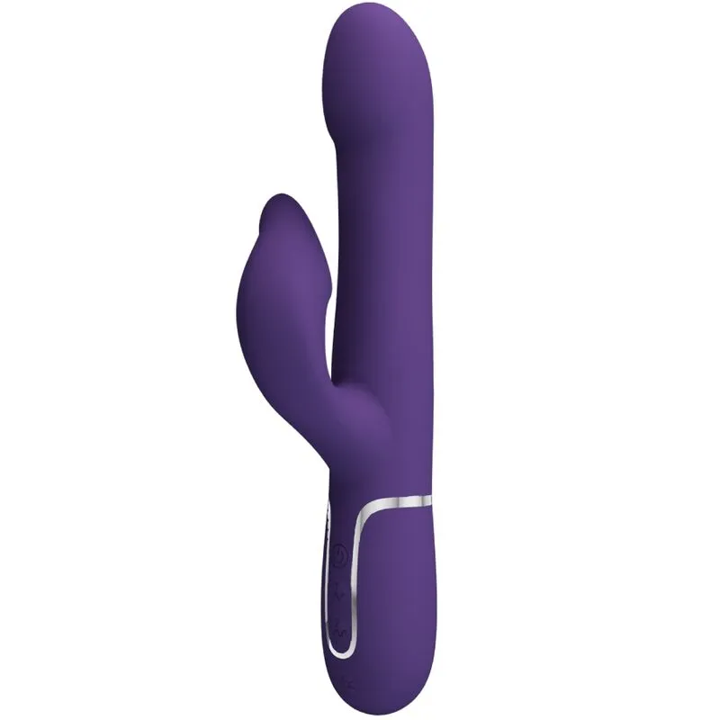 Vibromasseur Silicone Violet Pretty Love Rabbit - Image 11
