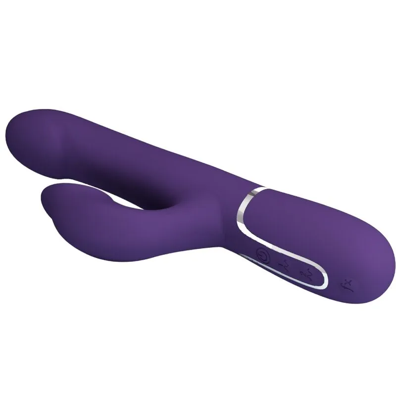 Vibromasseur Silicone Violet Pretty Love Rabbit - Image 6