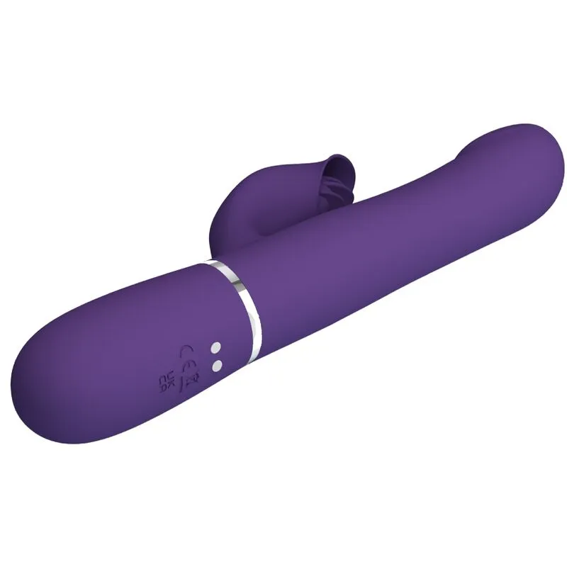Vibromasseur Silicone Violet Pretty Love Rabbit - Image 7