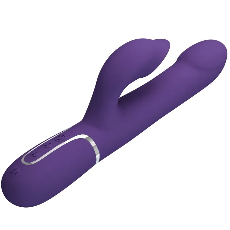 Vibromasseur Silicone Violet Pretty Love Rabbit - Image 9