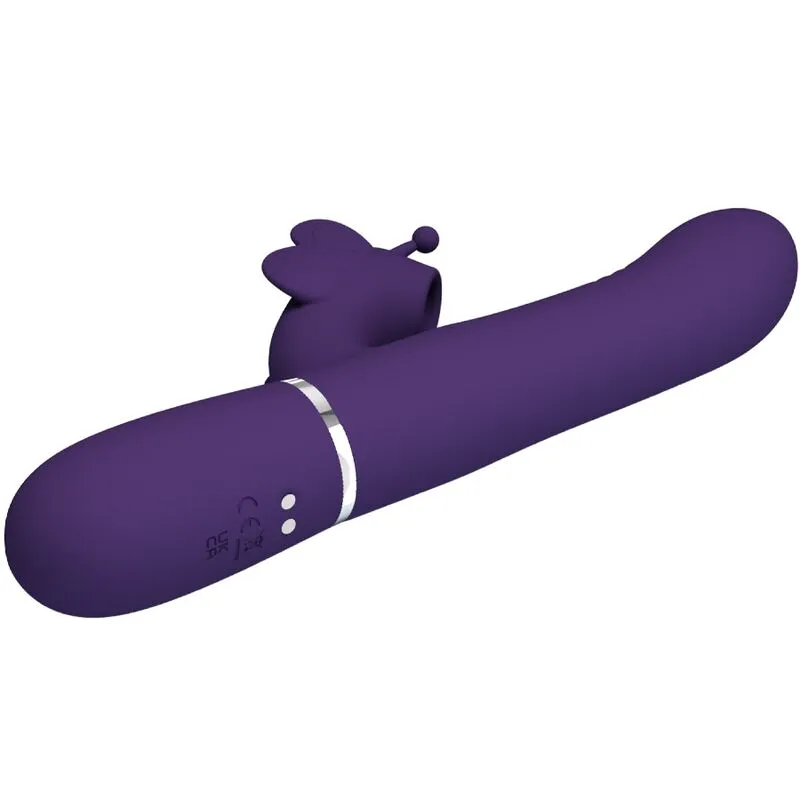 Vibromasseur Silicone Violet Pretty Love Rabbit - Image 9