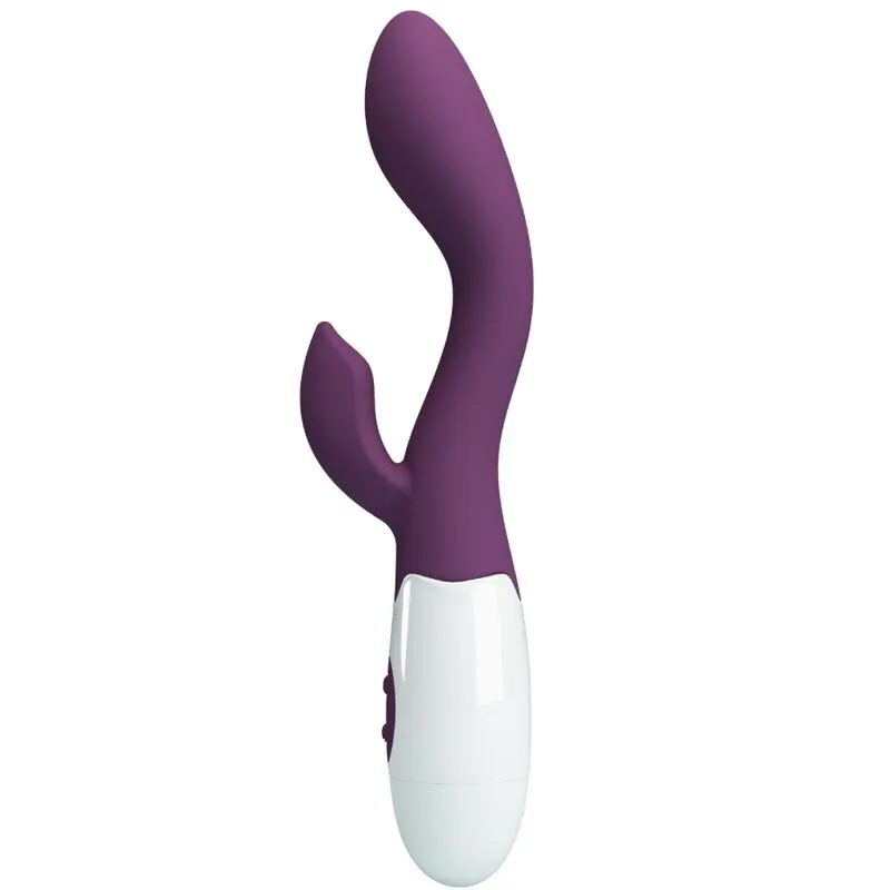 Vibromasseur Violet Stimulation Double Silicone 30 Fonctions - Image 9