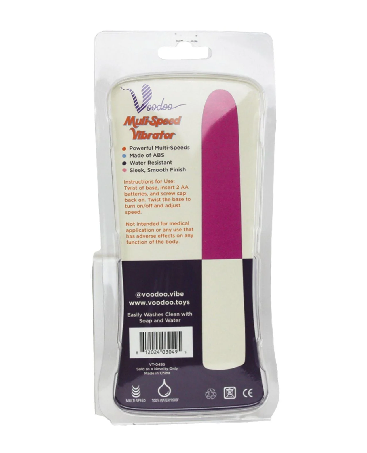 Voodoo 7" Vibe - Pink - Image 2