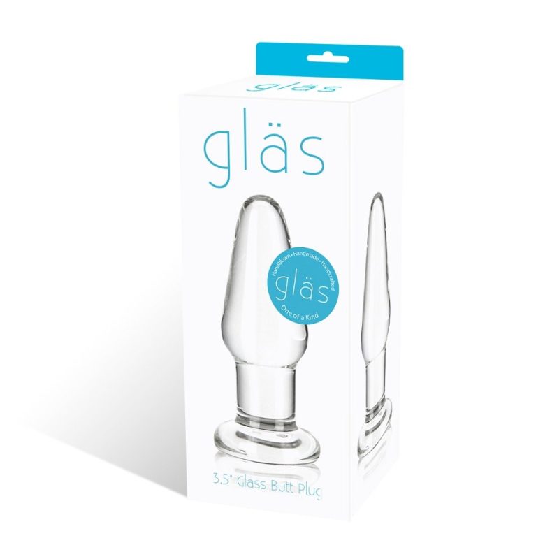 3.5 glass butt plug glas 141 pkg