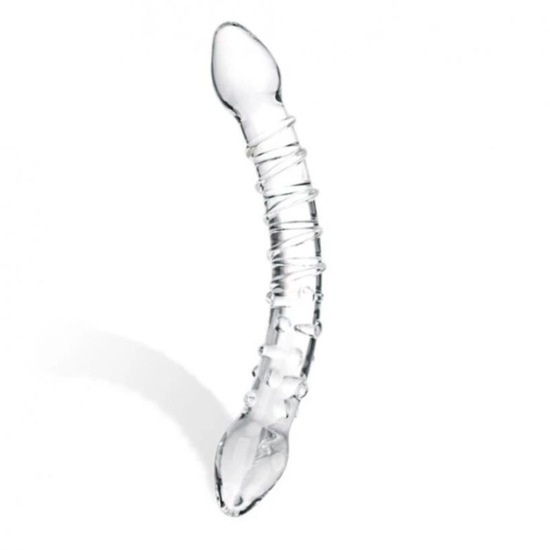 860x860 double trouble glass dildo image 4866 1