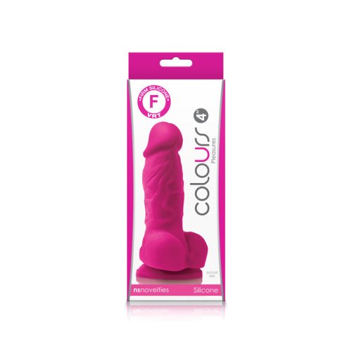 NSN 0404 14 colours pleasures 4in pink pkg lo