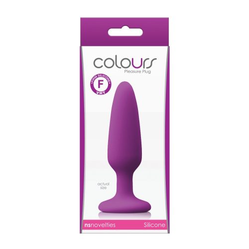 NSN 0413 25 Colours PleasurePlug Small Purple pkg hi