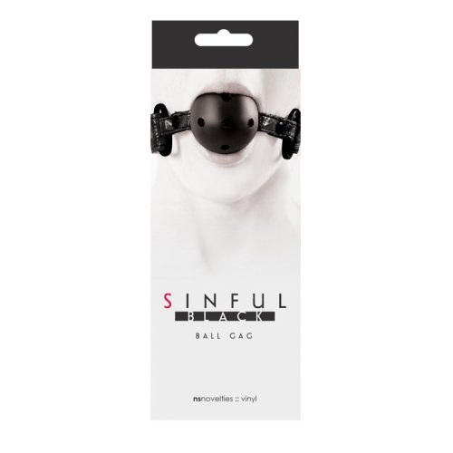 NSN 1221 13 sinful black ballgag box2 low