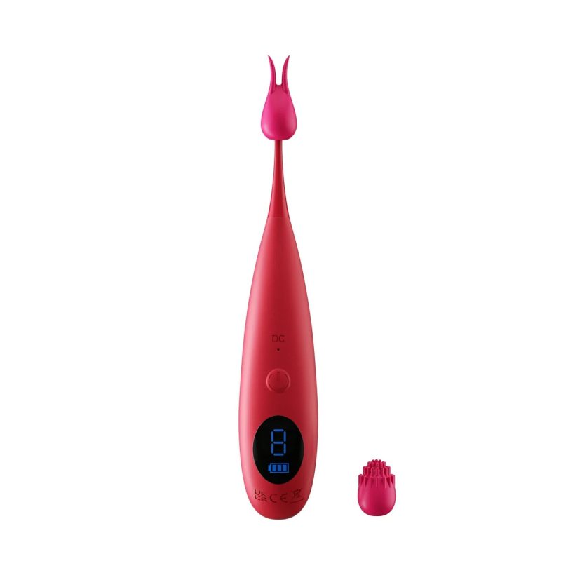 PIPERPinpointVibratorClitoralMassagerwith2Attachments