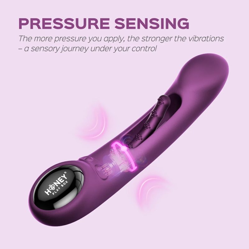 TEMPOPressureSensingKinkyFingerTappingVibrator