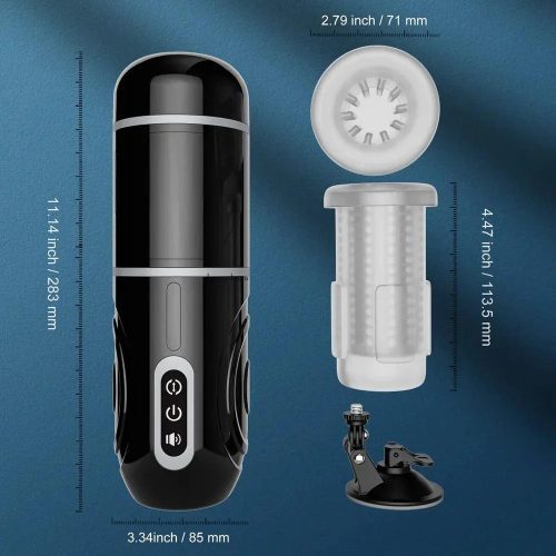 aalam hands free automatic male masturbator with vibrating penis sleeve honey play box official 5