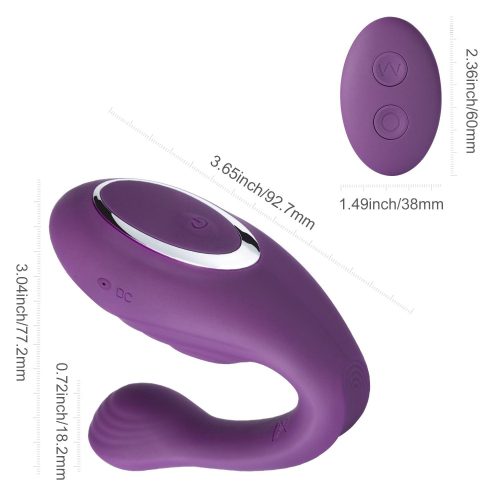 adva couples vibrator and clit tickler g spot toy honey play box official 10