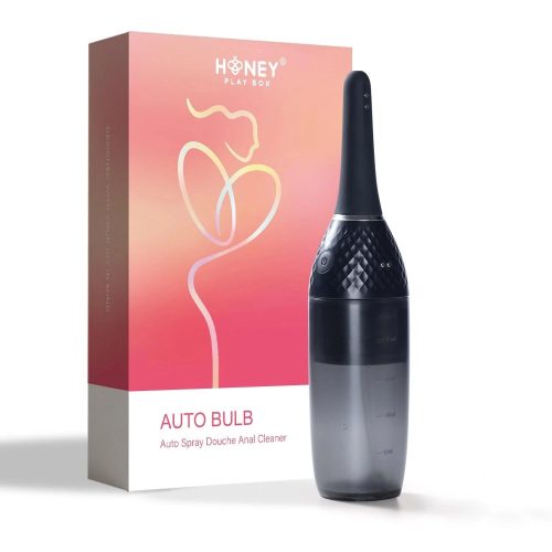 auto bulb electric enema bulb auto spray douche system anal cleaner for men women honey play box official 6