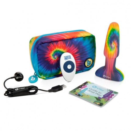 b vibe peace love tie dye rimming plug 01