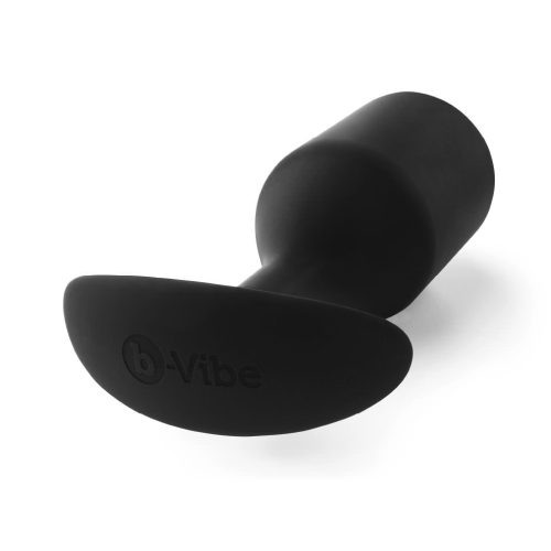 b vibe snug plug five weighted butt plug black 06