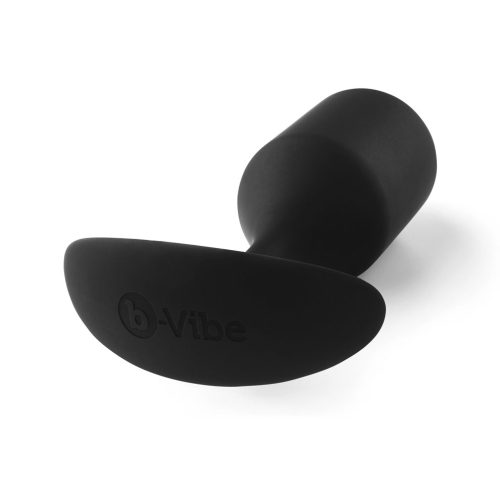 b vibe snug plug four weighted butt plug black 06