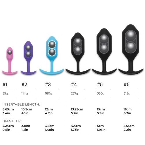 b vibe snug plug one weighted butt plug fuchsia 08