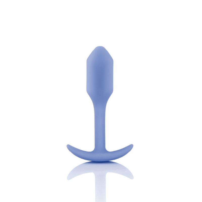 b vibe snug plug one weighted butt plug violet 03 1