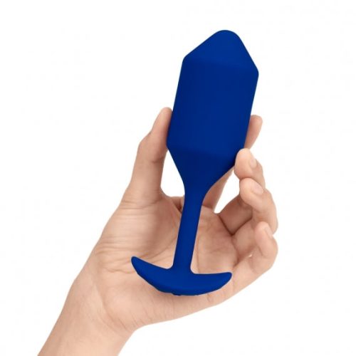 b vibe vibrating snug plug xl navy 04