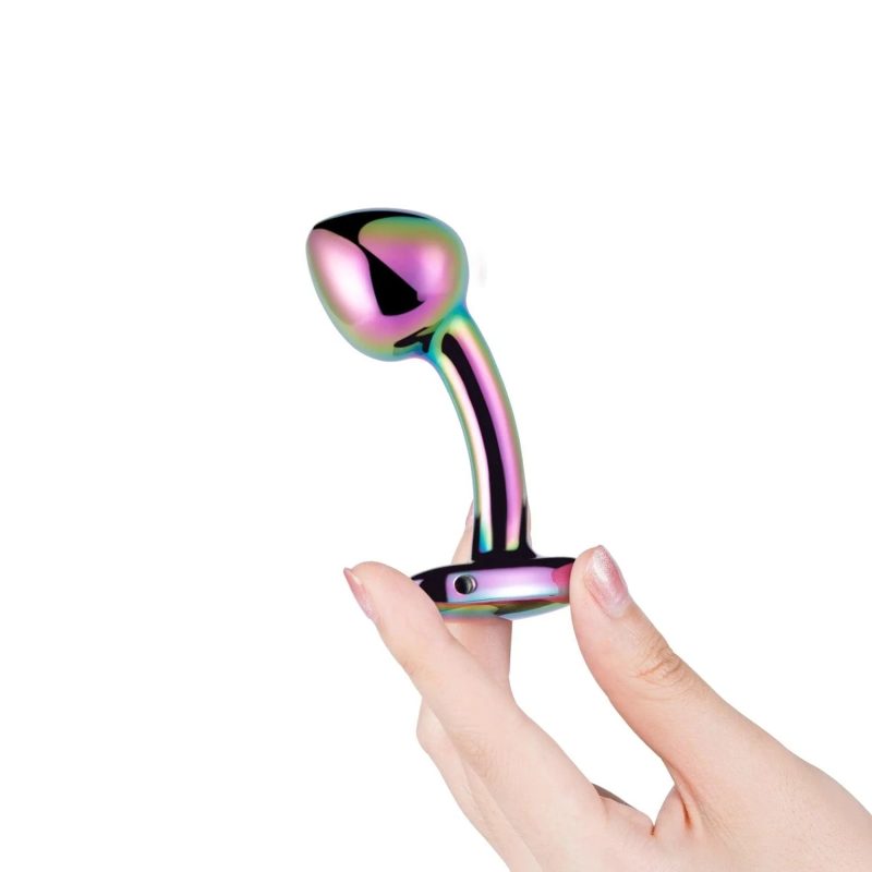 bud love radiance curved metal gem butt plug honey play box official 2