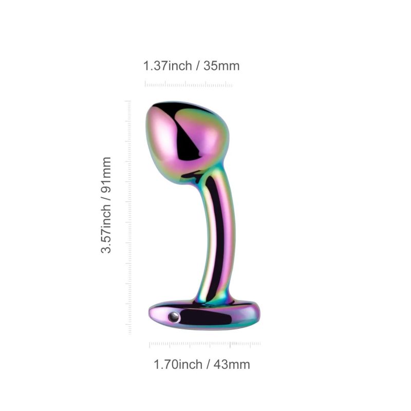 bud love radiance curved metal gem butt plug honey play box official 4